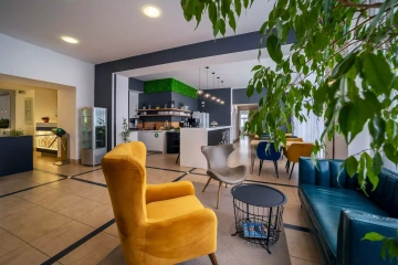 Coworking Praha 5 lounge zona s křesly