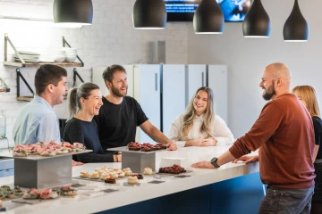 Catering pro eventy ve WorkLounge, chlebíčky