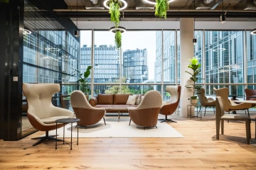 WorkLounge Pankrác výhled