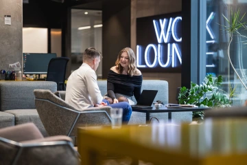 WorkLounge Příkopy coworking a servisované kanceláře v centru Prahy