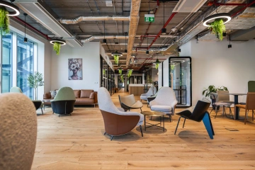 WorkLounge Dejvice designový lounge.