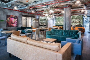 WorkLounge Diamant - sdílená lounge - coworking a servisované kanceláře