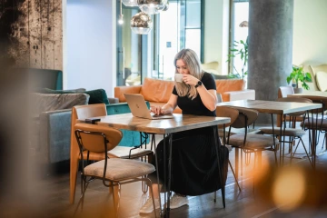 WorkLounge Diamant - sdílená lounge - coworking a servisované kanceláře