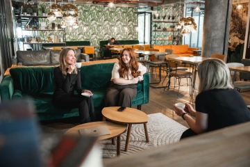 WorkLounge Diamant - sdílená lounge - coworking a servisované kanceláře