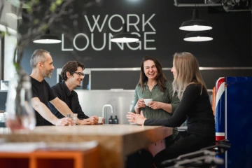 WorkLounge Diamant - sdílená lounge - coworking a servisované kanceláře