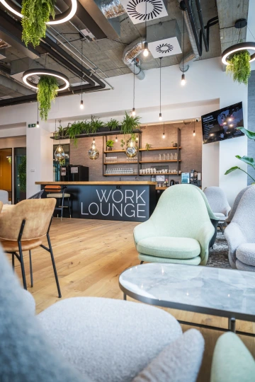 WorkLounge Pankrác společný kuchyňka