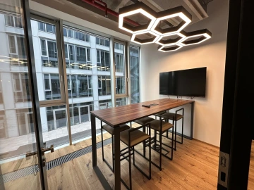 Zasedací místnost pro 6 osob s krásným výhledem, wework, worklounge
