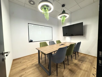 WorkLounge Pankrác zasedací místnost 8