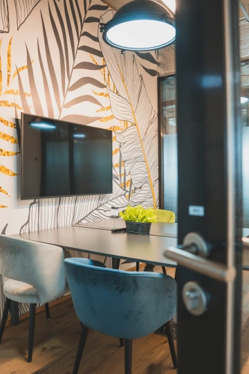 zasedací místnost v Karlíně ve WorkLounge