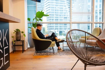 Coworking a kanceláře WorkLounge vybavení